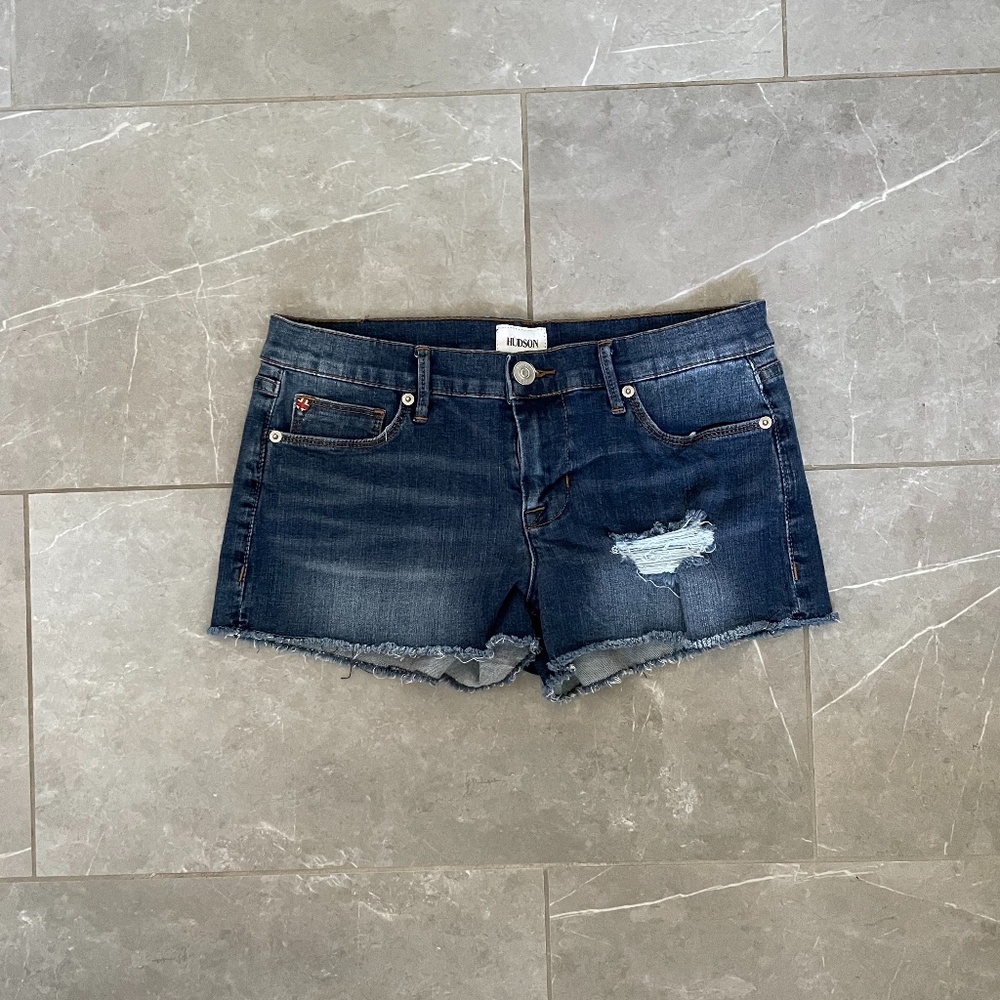 Hudson Raw Edge Jean Short